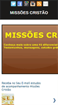 Mobile Screenshot of missoescristao.com.br